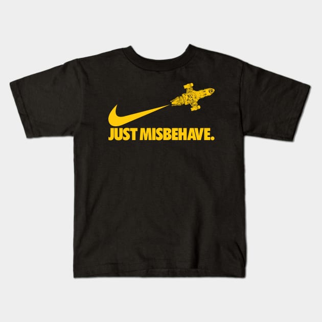 JUST MISBEHAVE Kids T-Shirt by KARMADESIGNER T-SHIRT SHOP